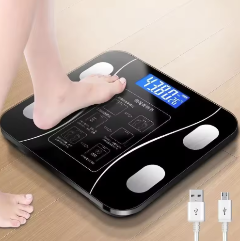 Balança Digital de Bioimpedância Bluetooth Profissional