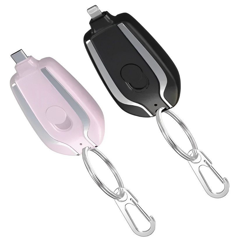 Carregador Chaveiro (iPhone/Tipo C) - PowerPocket