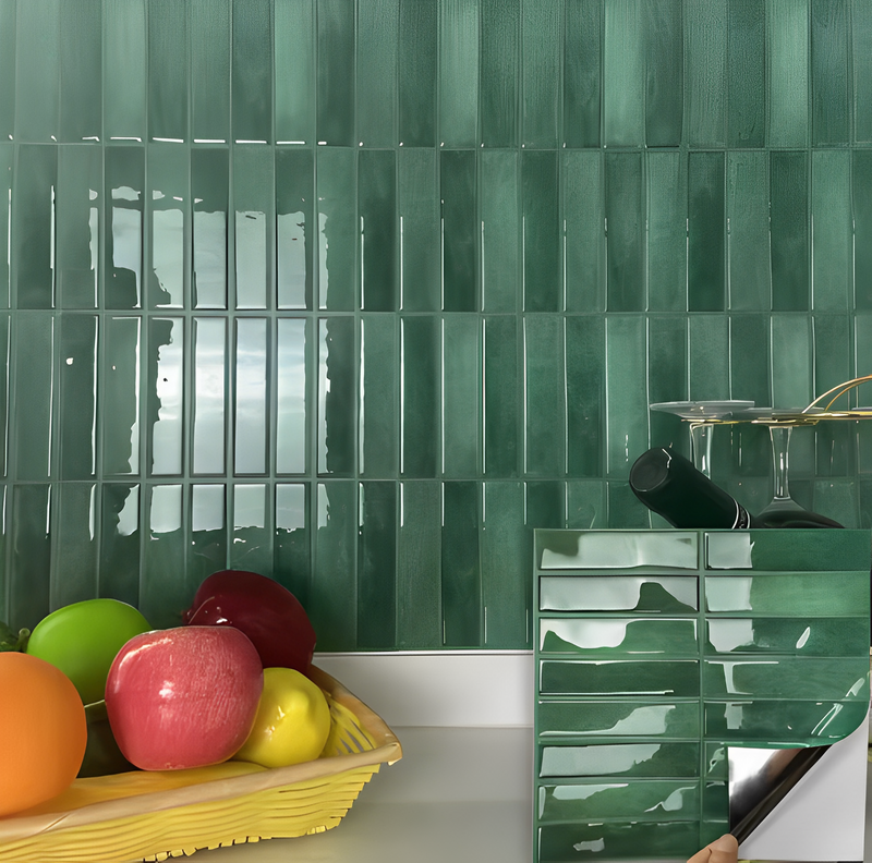 Azulejos 3D Autocolantes - Kit com 10 peças