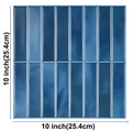 Azulejos 3D Autocolantes - Kit com 10 peças