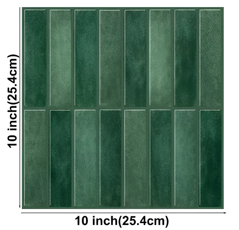 Azulejos 3D Autocolantes - Kit com 10 peças